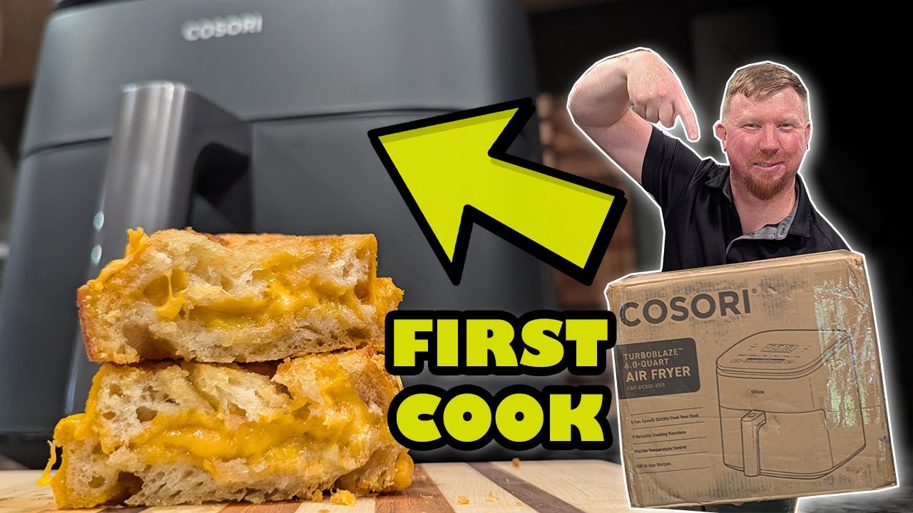 COSORI Turbo Blaze 6-Quart Air Fryer - Unboxing & First Cook!