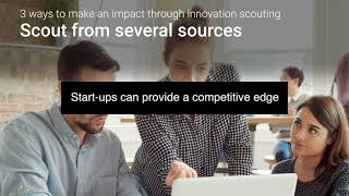 Revenue generation: Innovation scouting