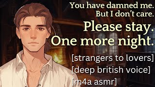 Touch-starved Man of God Needs You to Stay [M4A ASMR][strangers to lovers][kissing][deep voice]