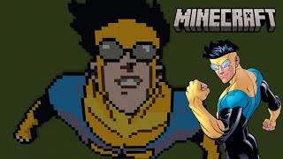 Minecraft Invincible Pixel Art Tutorial