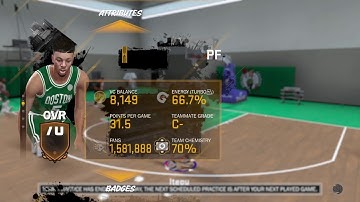 GIANNIS ANTETOKOUNMPO BUILD ATTRIBUTE AND BADGE UPDATE #1!