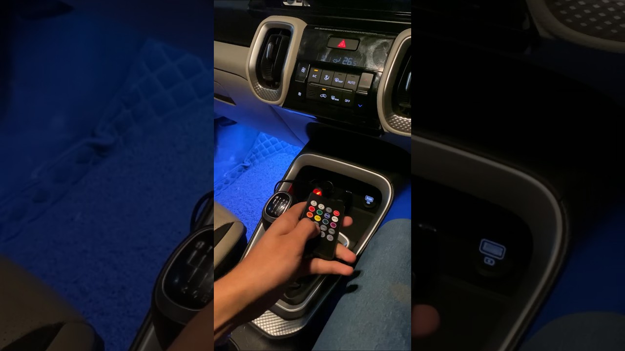 ₹250 ambient light in kia sonet looking fabulous 