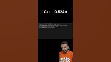 Which is the fastest programming language? 🏎️💻 #coding #programming #nodejs #cpp #python #google