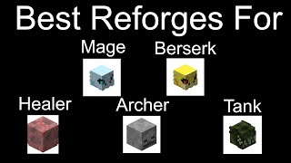 Update! The Best Reforges For Every Class | Hypixel Skyblock Ep.38