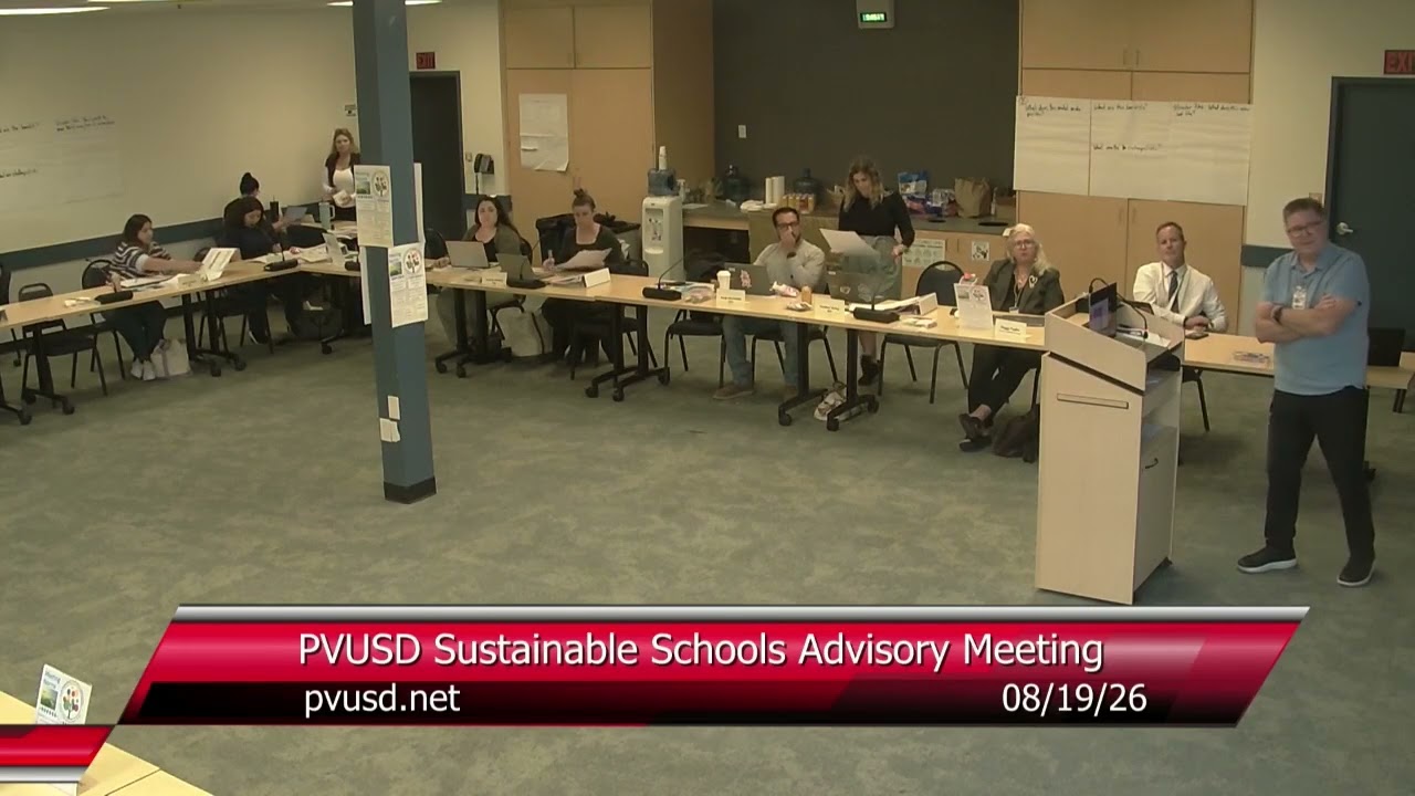 Thumbnail for Pajaro Valley Unified School District - Sustainable Schools Advisory Meeting 08/19/2026