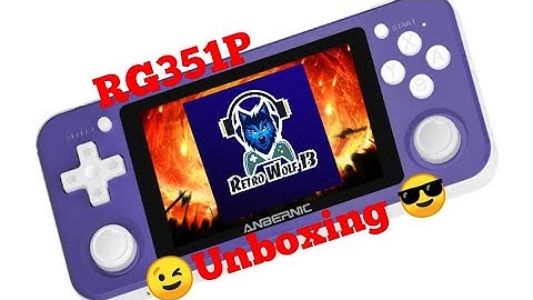 RG351p Unboxing & my First Impressions