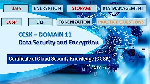 CCSK Domain 11   Data Security and Encryption
