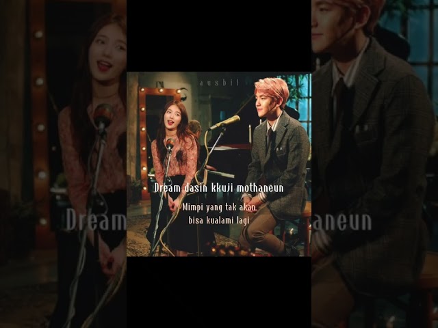 Dream - Suzy u0026 Baekhyun Lyrics #shorts #viral #fyp #baekyun #suzy #ost class=