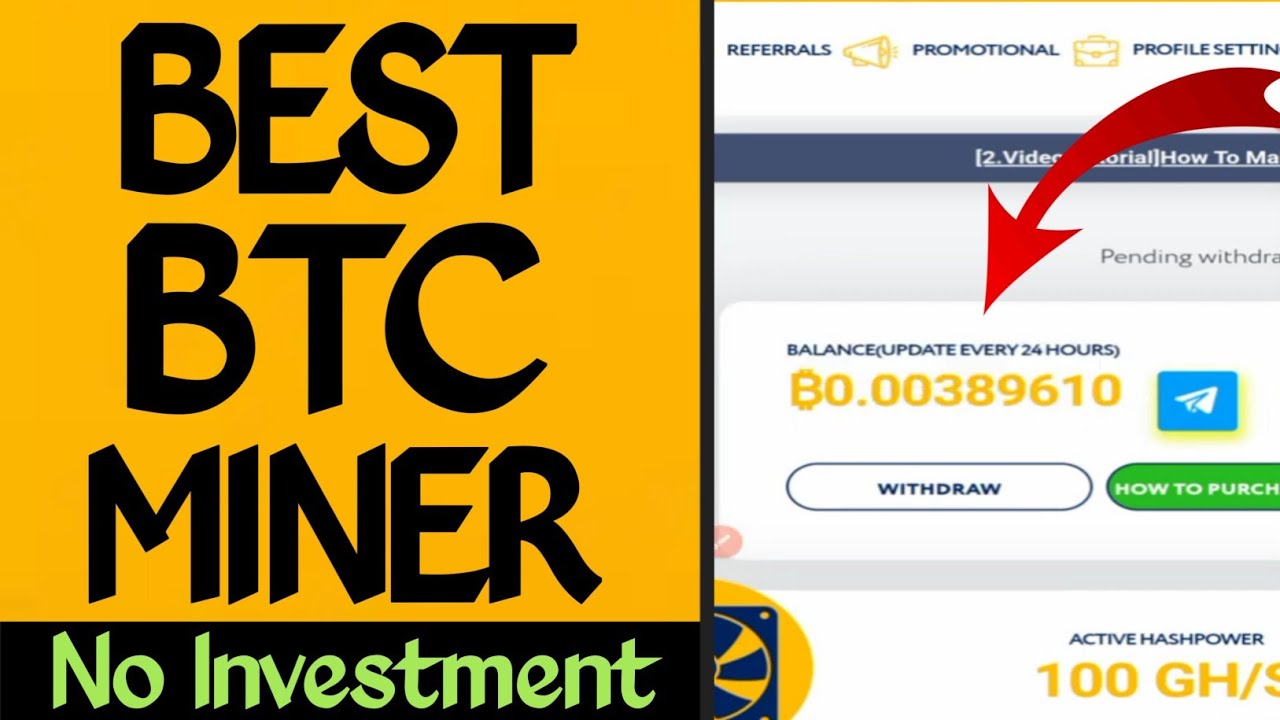 How To Mine Free Bitcoin On Android Phone With Free Bitcoin mining site  without investment 2022 - YouTube