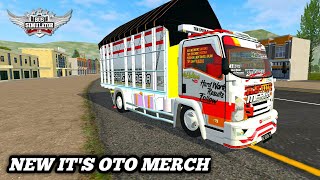 SHARE MOD TRUCK NMR 71 REBECCA IT'S OTO MERCH TERBARU | BUSSID