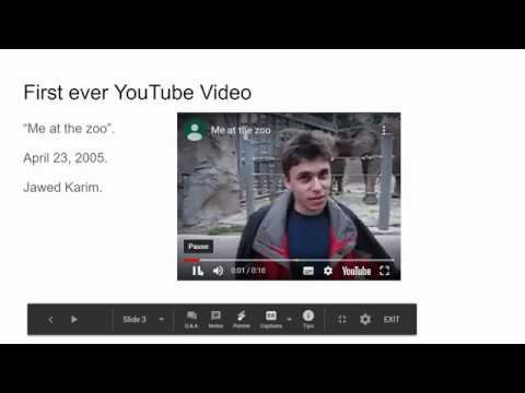 How To... Embed a YouTube Video into a Google Slides Presentation