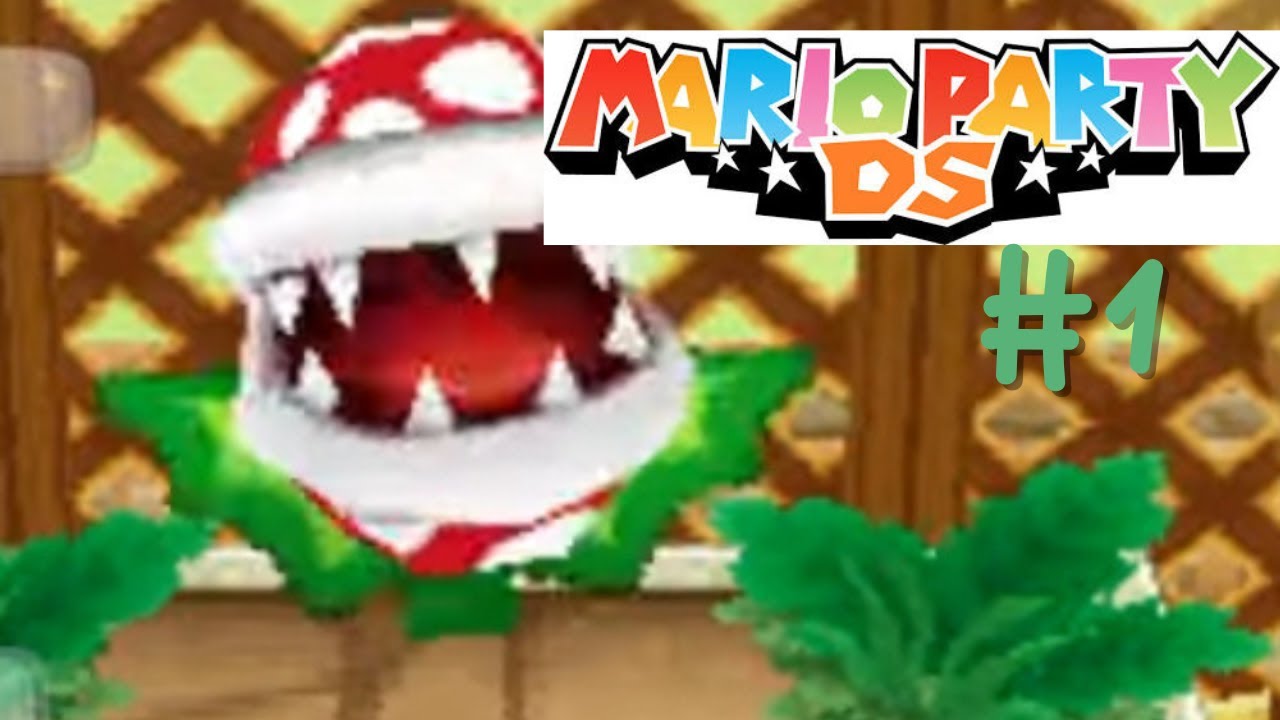 Mario Party DS #1: Mi camino por el bosque, y un jardín me encontré