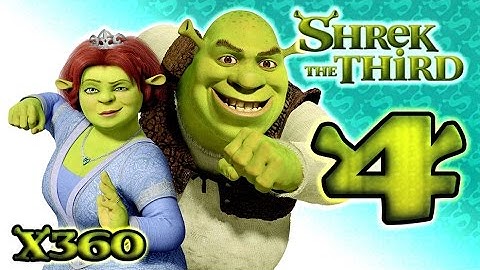 Shrek The Third Walkthrough Part 4 (Xbox 360) Academy Grounds