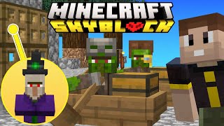 Doing THIS Nearly KILLED ME in Hardcore Skyblock Minecraft (#2)