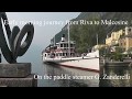 Paddle steamer on Lake Garda, Italy