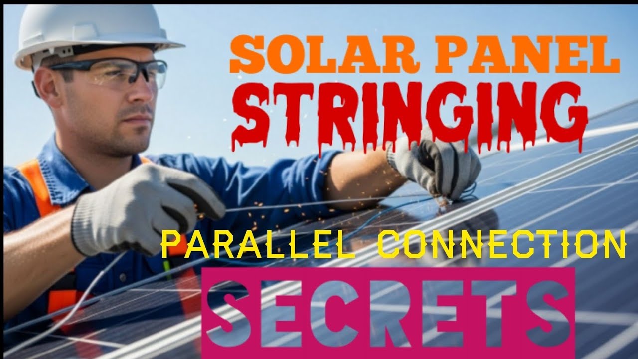 How to Connect Solar Panels in Parallel | Step-by-Step Tutorial - YouTube