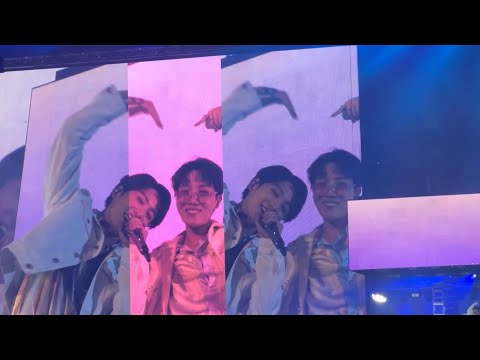 BTS PTD LV ライブプレイ Liveplay ラキドロ テヒョン 211202 (LGO, Boy with Luv fancam) BTS PTD on stage LA Final