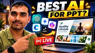 How to Make PPTs with AI? LIVE Test of 7 AI Tools 🔥 | Best AI for PPT? screenshot 2