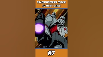 10 Best Lines in Transformers: The Movie #transformers #g1transformers