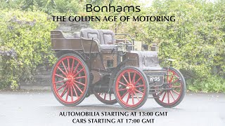 Bonhams - Golden Age Auction - 4th November 2022