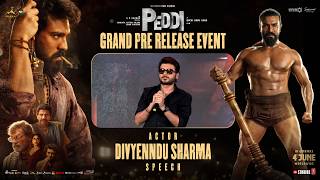 Actor Divyenndu Speech | Peddi Grand Pre Release Event @ Vijayawada | Ram Charan | Janhvi Kapoor