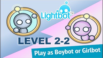 Lightbot Solution Level 2-2