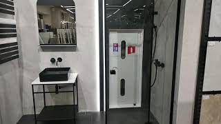 Devit UP FEN2110BR душевая кабина черный мат квадрат