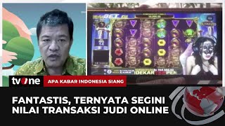 PPATK Beberkan Nilai Transaksi Judi Online yang Terus Meningkat di Indonesia | AKIS tvOne