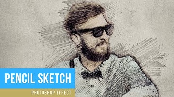 Pencil Sketch - Photoshop Action Tutorial