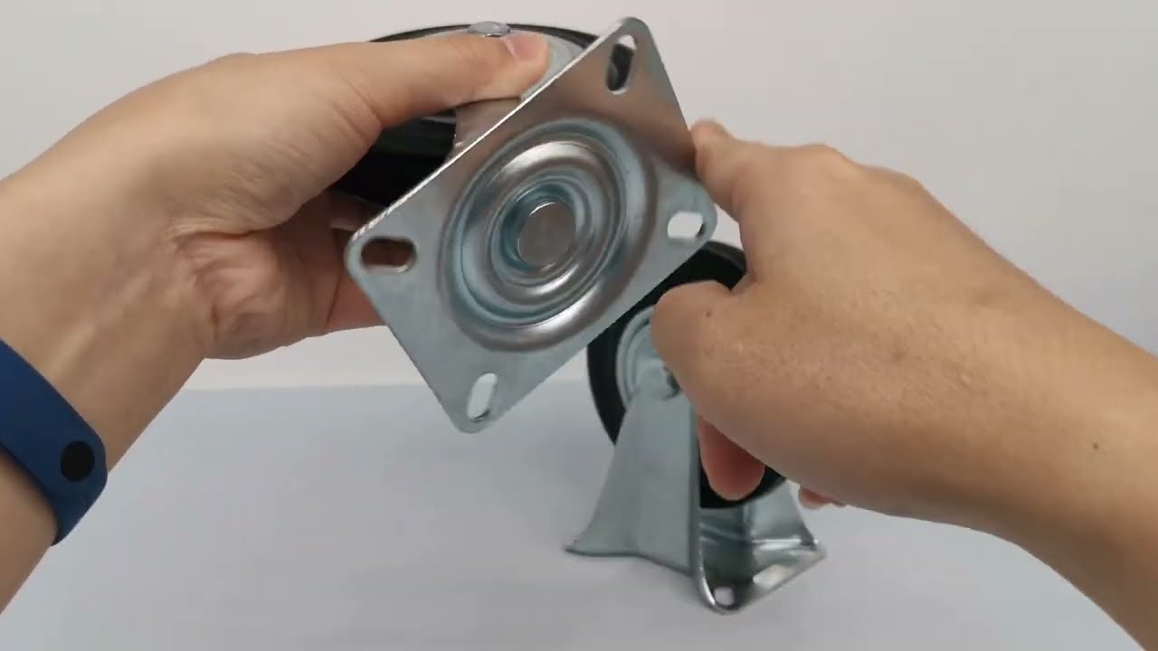 Industrial rubber casters production process-YLcaster