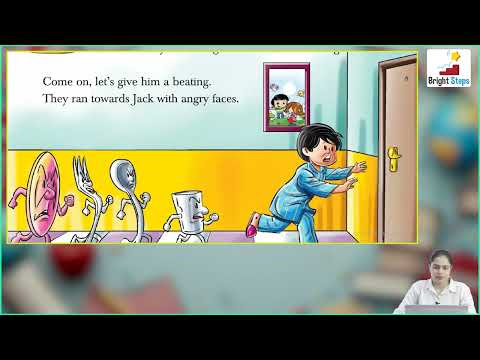 Ch 6 |  Bright Steps  | English | Class 02 | Naughty Jack | For children