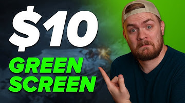 $10 DIY Green Screen for Streaming & Videos