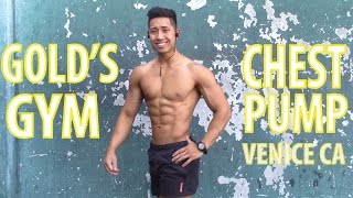 Mr. Olympia | Gold's Gym Shredded Chest Workout The Mecca | Venice Beach CA