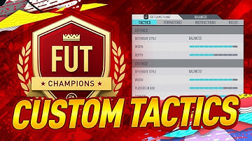 BEST FIFA 20 CUSTOM TACTICS & PLAYER INSTRUCTIONS FOR 442/4411!!