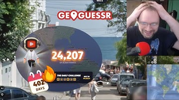GeoGuessr daily challenge 24,207 2025-02-22