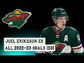 Joel eriksson ek 14 all 23 goals of the 202223 nhl season