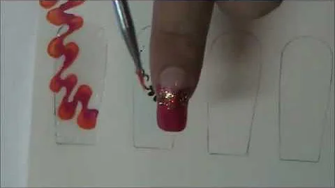 Four Leaf Clover nail design