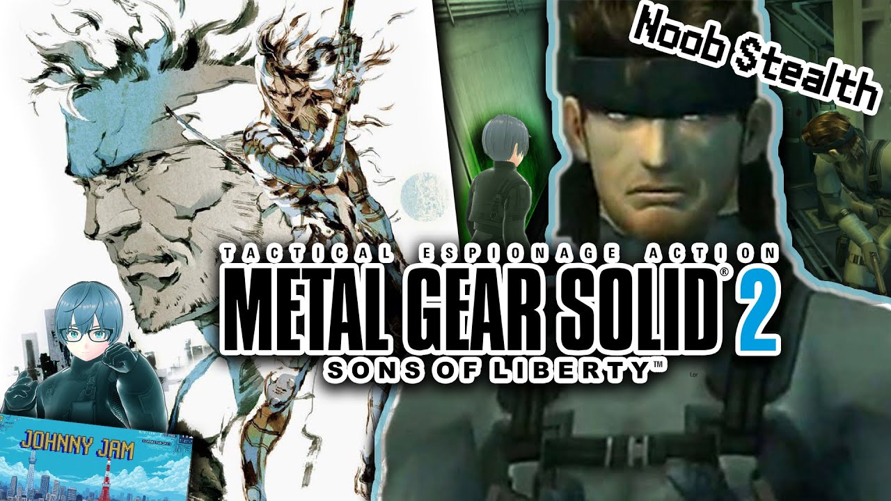 METAL GEAR SOLID 2: The Fatman Countdown! [Noob Stealth] #4 Johnny JAM🎸