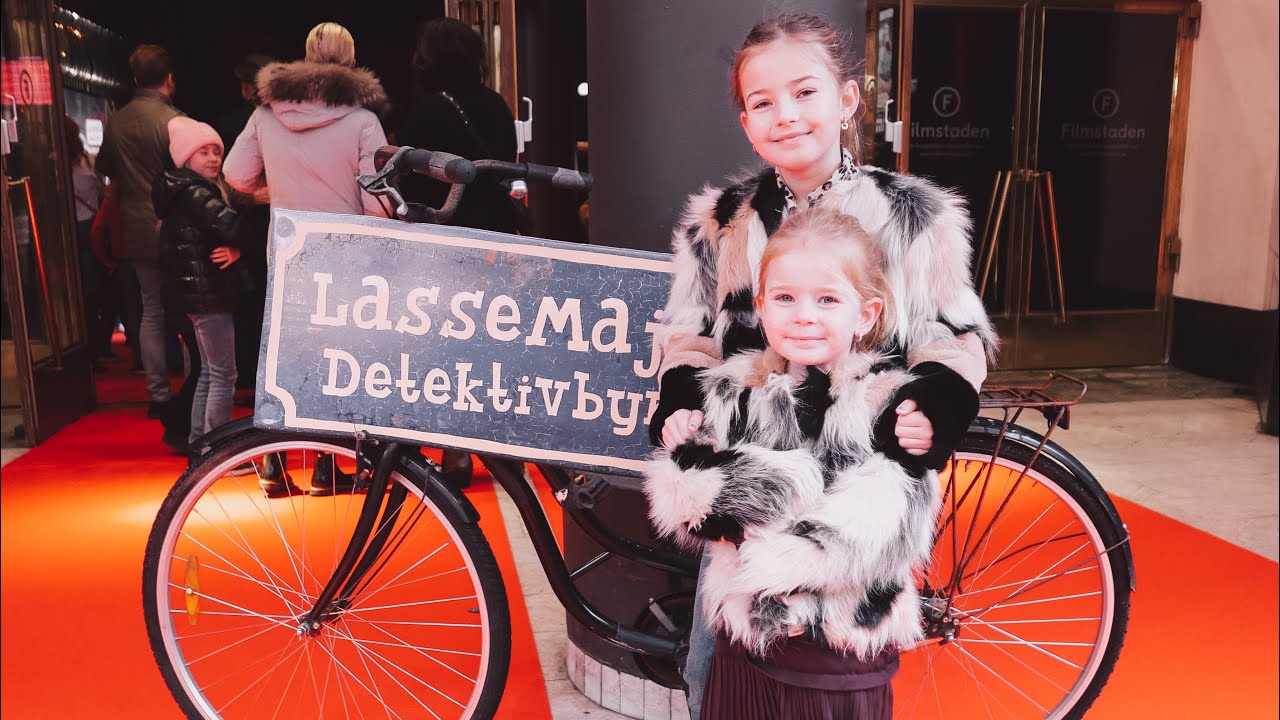 Detta är så galet spännande, är vi med i filmen? - Galapremiär av Tågrånarens Hemlighet