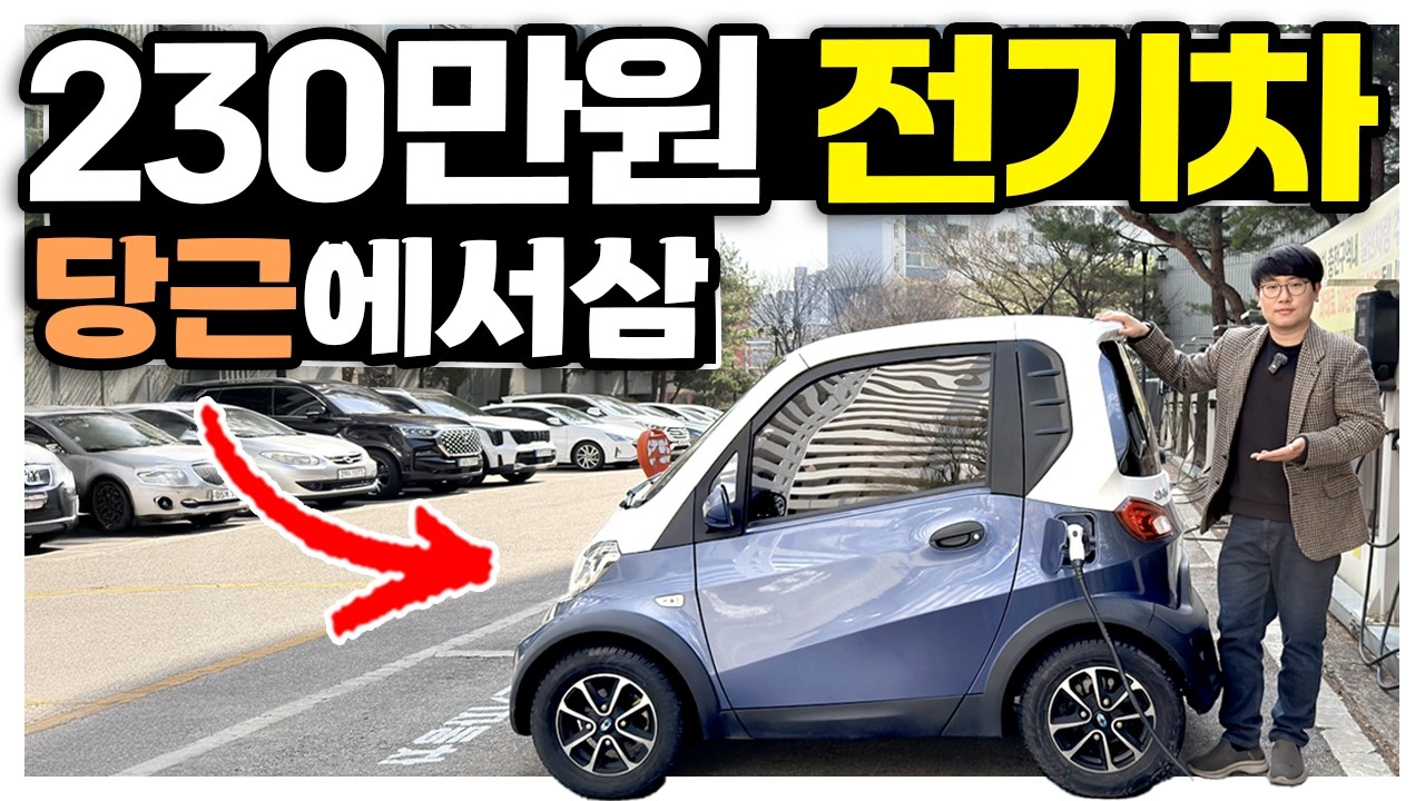 당근에서 구매한 230만원 짜리 전기차! 고유가 해결이 가능할까?