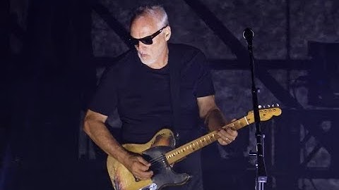 David Gilmour -  Run Like Hell  Pompeii 2016