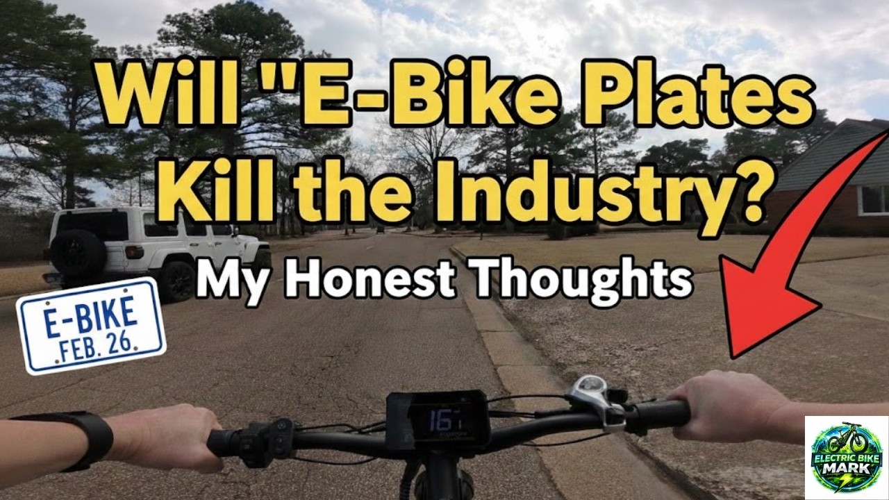 Will Ebike Plates Kill the Industry? My Honest Thoughts! 🚨
