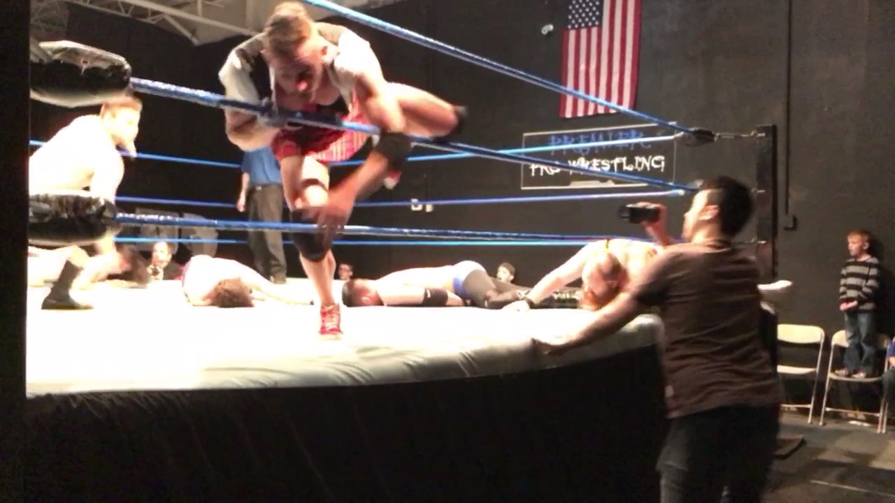 Premier Pro Wrestling 4-22-17 Jaime (Me) & Ranger Ray vs Andy Anderson & Ronny Metro Part 2