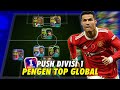 PUSH DIVISI JAM SEGINI ADA TOP GLOBAL GAK YA ⁉️EFOOTBALL MOBILE 2026