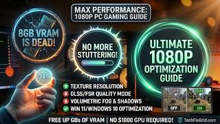 How to Optimize 1080p Gaming Performance on Budget PCs (60+ FPS Guide!)