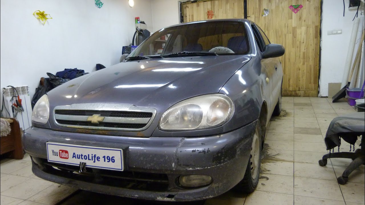 Чехол кпп chevrolet lanos