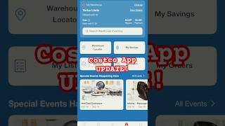 COSTCO app Update! You can now check local warehouse inventory! #costco