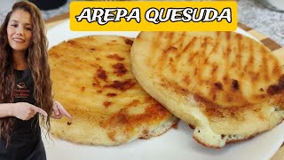 AREPAS QUESUDAS con solo dos✌ingredientes  FACILES Y DELICIOSAS