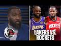 NBA TODAY | LeBron would be a NIGHTMARE for Durant! - Perkins predicts Lakers vs Rockets in Game 3