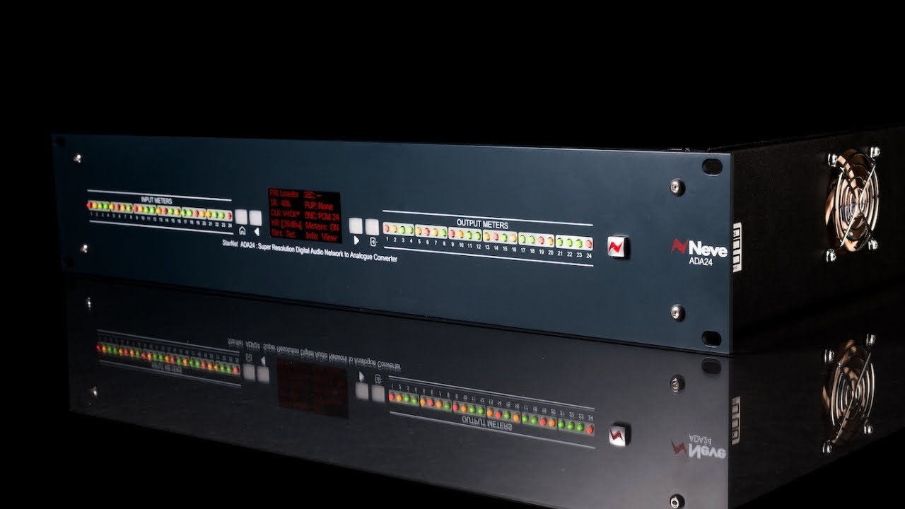 NEVE StarNet ADA24 | マスタリンググレードの 24×24 Dante アナログ